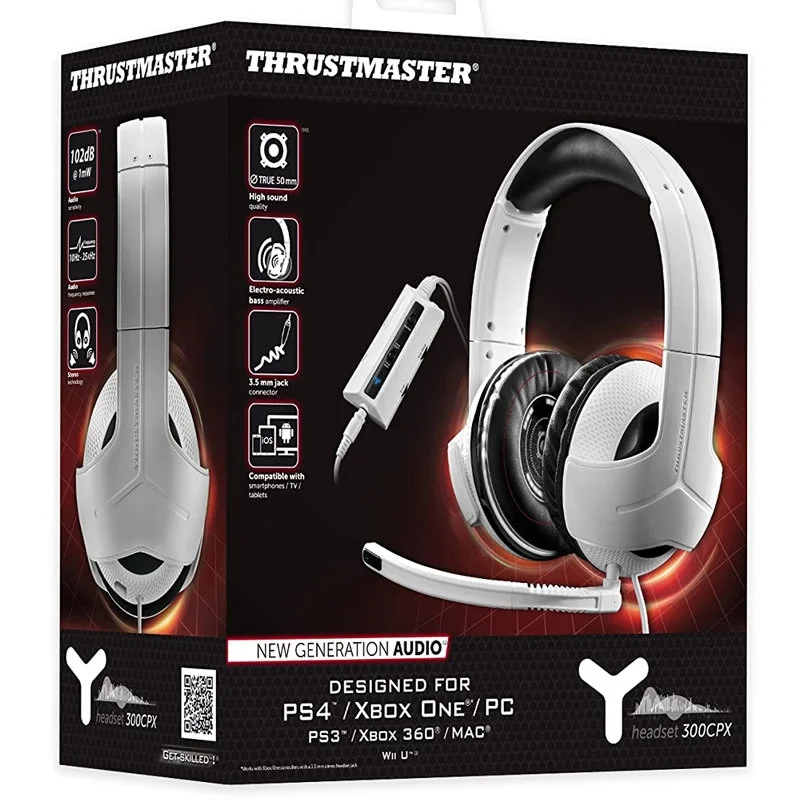 Thrustmaster Y-300CPX Over-Ear Gaming Headset with Mic