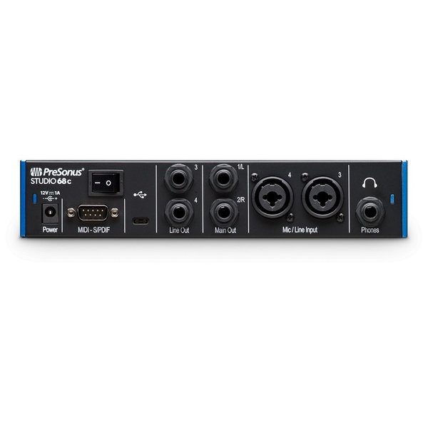 PreSonus Studio 68c USB Audio Interface PreSonus Studio 68c USB Audio Interface