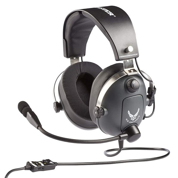Thrustmaster T.Flight U.S. Air Force Edition Over-Ear Gaming Headset with Mic Thrustmaster T.Flight U.S. Air Force Edition Over-Ear Gaming Headset with Mic
