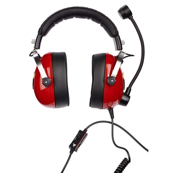Thrustmaster T.Racing Scuderia Ferrari Edition Over-Ear Gaming Headset with Mic Thrustmaster T.Racing Scuderia Ferrari Edition Over-Ear Gaming Headset with Mic