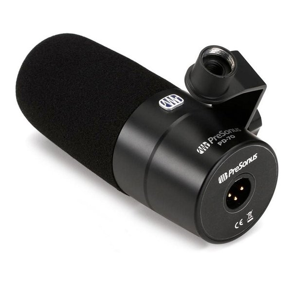 PreSonus PD-70 Cardioid Dynamic Vocal XLR Microphone for Broadcast, Podcast & Live Stream PreSonus PD-70 Cardioid Dynamic Vocal XLR Microphone for Broadcast, Podcast & Live Stream