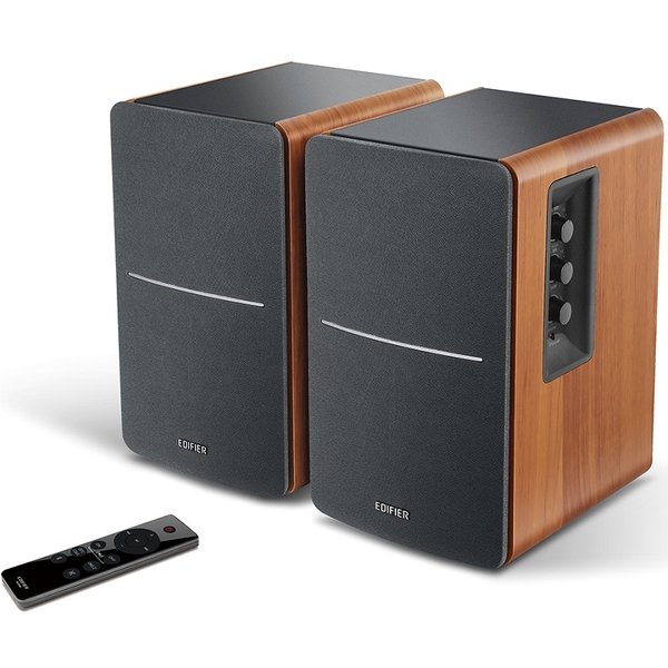 Edifier R1280DBs Wireless Bluetooth Desktop Bookshelf Speakers - Brown