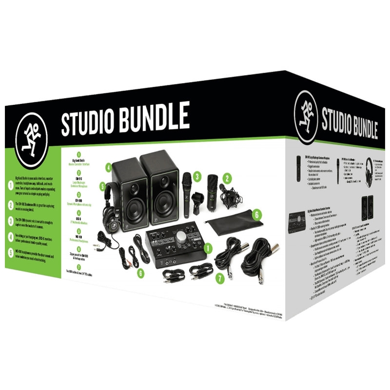 Studio Bundle Audio Interface Set l Mackie Singapore