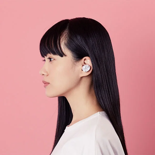 AVIOT TE-D01i True Wireless Bluetooth In-Ear Earphone with Mic - Snow White