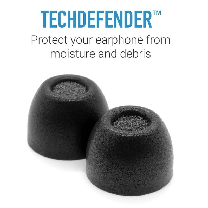 Comply TrueGrip TW-200-A Foam Eartips for Aukey Samsung Galaxy Buds Skullcandy Soundcore Xiaomi