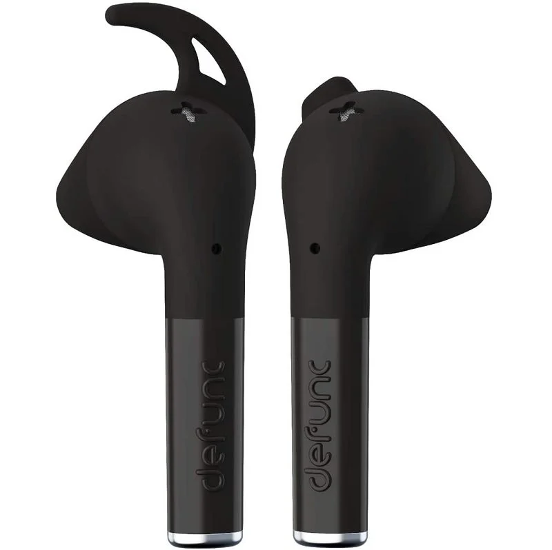 Defunc True Plus True Wireless Bluetooth On-Ear Earphone with Mic - Black