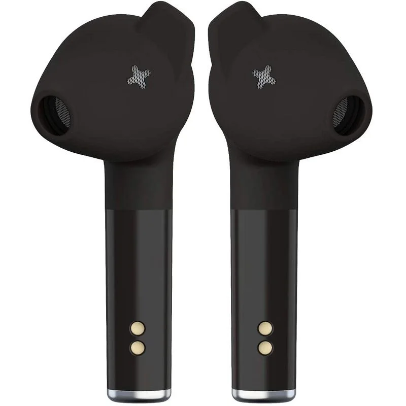 Defunc True Plus True Wireless Bluetooth On-Ear Earphone with Mic - Black