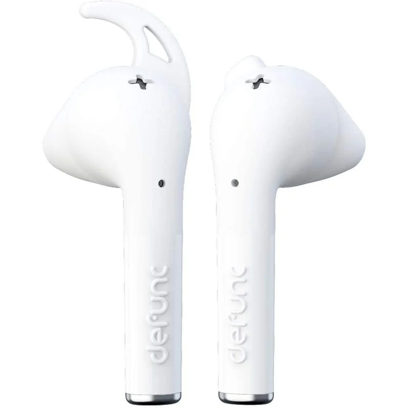 Defunc True Plus True Wireless Bluetooth On-Ear Earphone with Mic - White