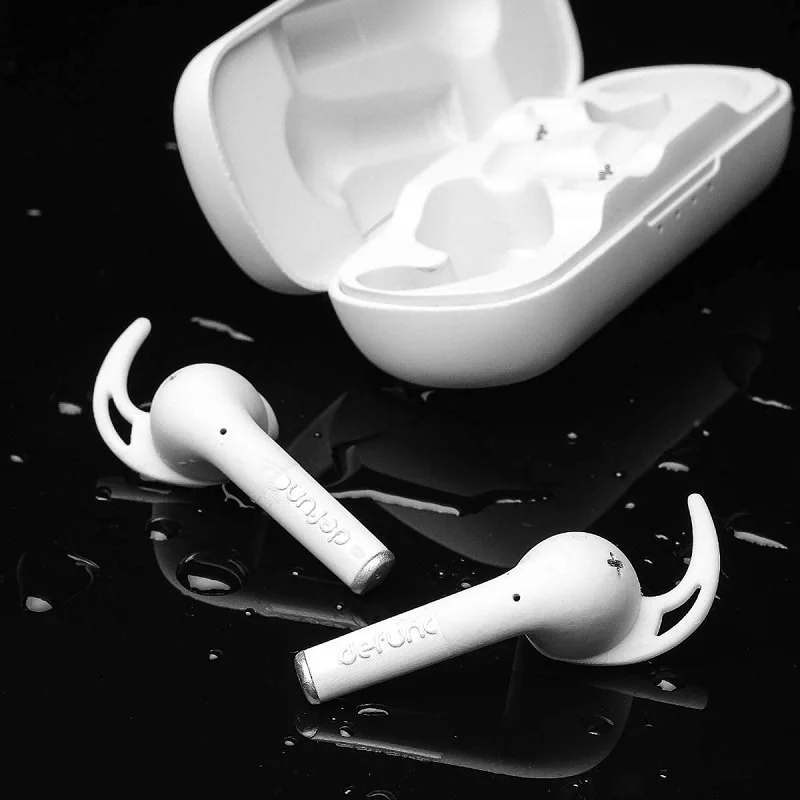 Defunc True Plus True Wireless Bluetooth On-Ear Earphone with Mic - White