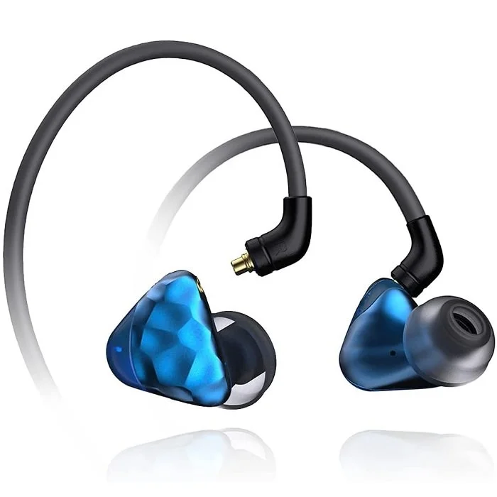 IKKO Gems OH1S 2-Driver (1BA+1DD) Hybrid In-Ear Earphone - Blue