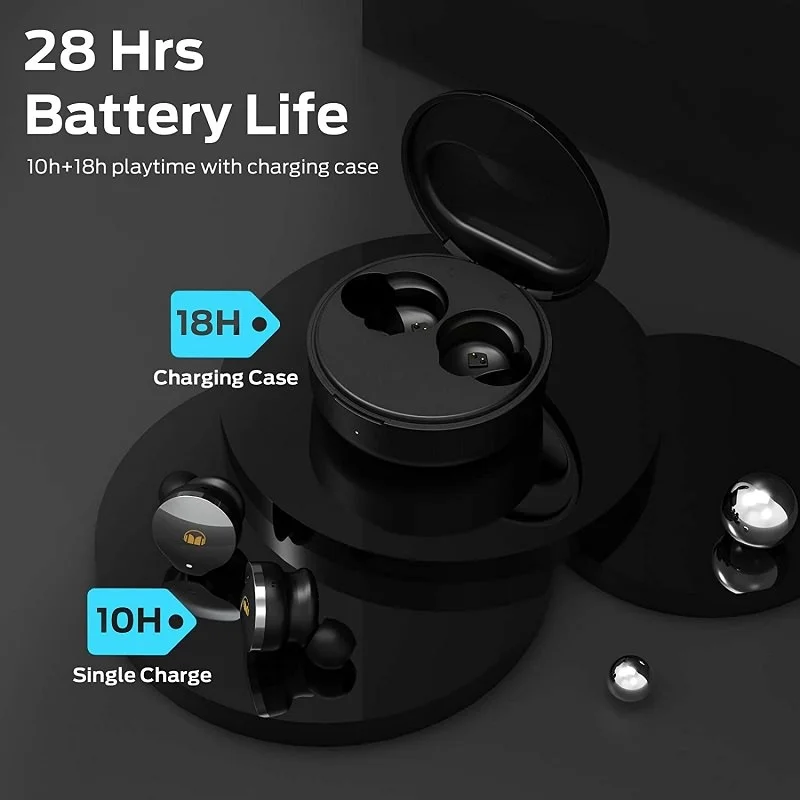 Monster Inspiration 700 ANC True Wireless Bluetooth Noise-Cancelling In-Ear Earphone with Mic - Black