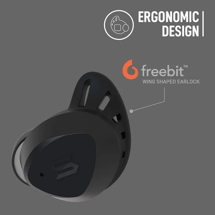 SOUL S-FIT True Wireless Bluetooth In-Ear Earphone with Mic - Black