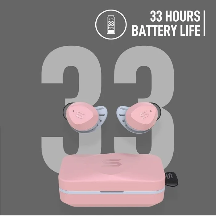 SOUL S-FIT True Wireless Bluetooth In-Ear Earphone with Mic - Pink