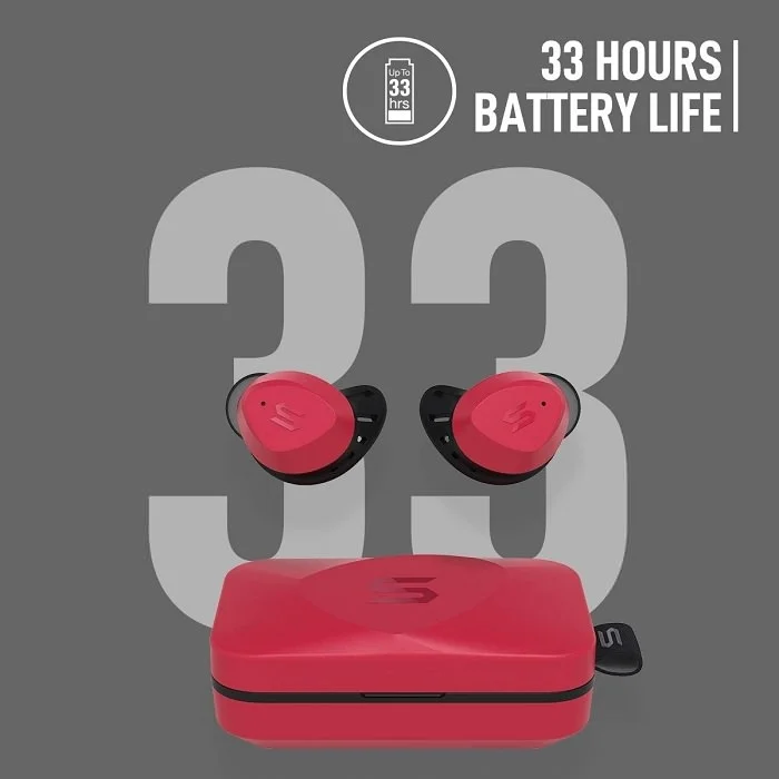 SOUL S-FIT True Wireless Bluetooth In-Ear Earphone with Mic - Red
