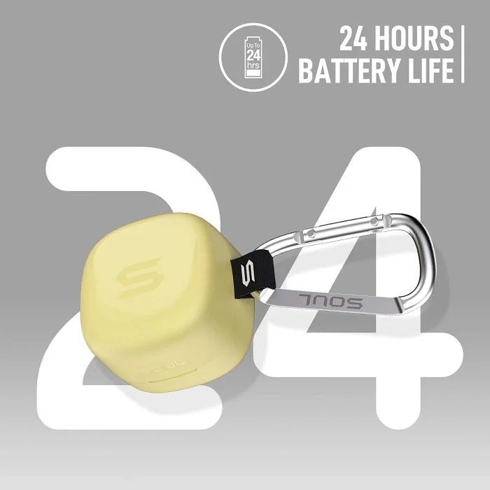 SOUL S-NANO True Wireless Bluetooth In-Ear Earphone with Mic - Yellow