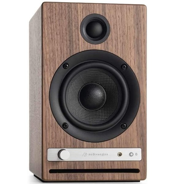 Audioengine HD4 Wireless Bluetooth Desktop Bookshelf Speakers - Walnut