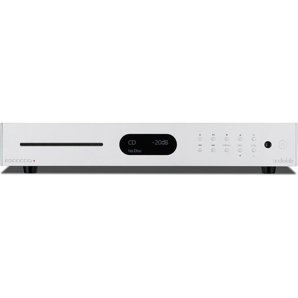 Audiolab 8300CDQ MQA CD Player, Desktop Headphone Amplifier, USB DAC & Preamplifier - Silver
