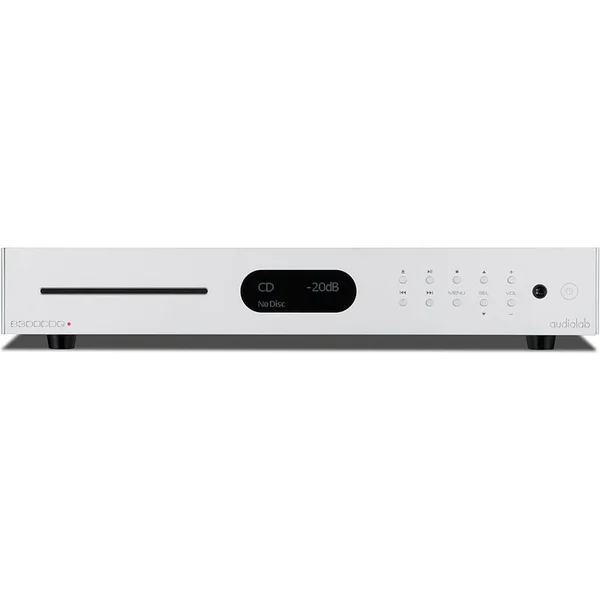 Audiolab 8300CDQ MQA CD Player, Desktop Headphone Amplifier, USB DAC & Preamplifier - Silver