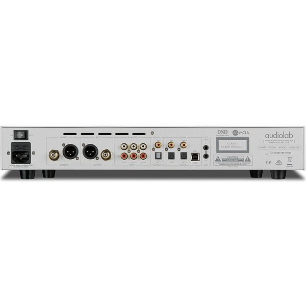 Audiolab 8300CDQ MQA CD Player, Desktop Headphone Amplifier, USB DAC & Preamplifier - Silver