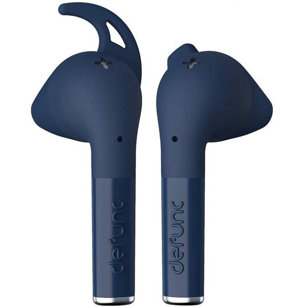 Defunc True Plus True Wireless Bluetooth On-Ear Earphone with Mic - Blue Defunc True Plus True Wireless Bluetooth On-Ear Earphone with Mic - Blue