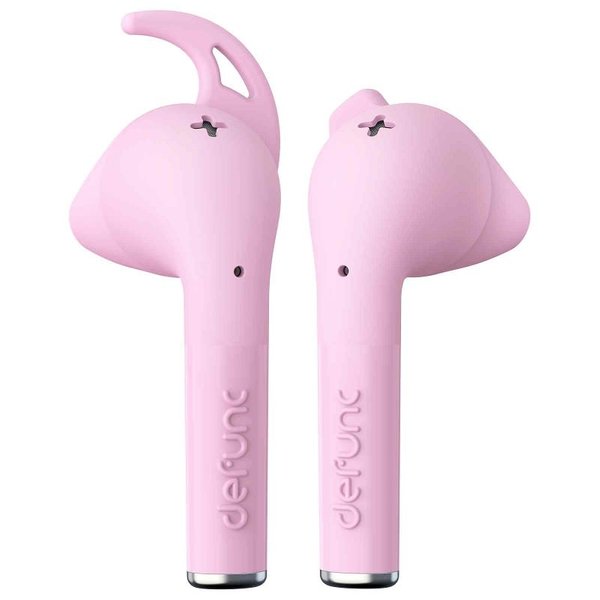 Defunc True Plus True Wireless Bluetooth On-Ear Earphone with Mic - Pink Defunc True Plus True Wireless Bluetooth On-Ear Earphone with Mic - Pink
