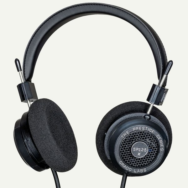 Grado SR125x Prestige Open-Back On-Ear Headphone Grado SR125x Prestige Open-Back On-Ear Headphone