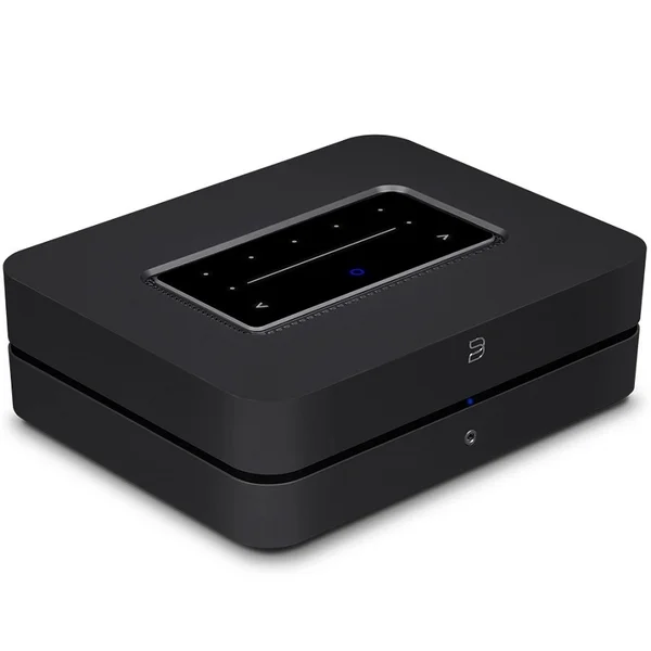 Bluesound POWERNODE (2021) MQA Multi-Room Wireless Bluetooth/WiFi Network Streamer & Integrated Amplifier (with HDMI) - Black