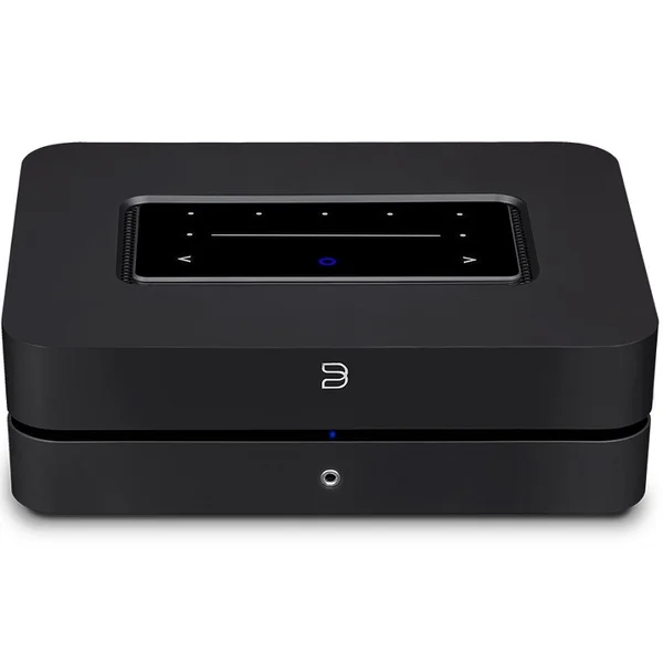 Bluesound POWERNODE (2021) MQA Multi-Room Wireless Bluetooth/WiFi Network Streamer & Integrated Amplifier (with HDMI) - Black