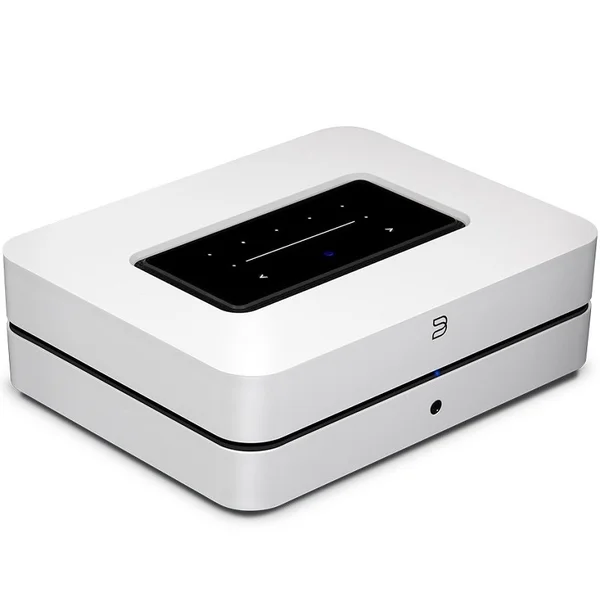 Bluesound POWERNODE (2021) MQA Multi-Room Wireless Bluetooth/WiFi Network Streamer & Integrated Amplifier (with HDMI) - White