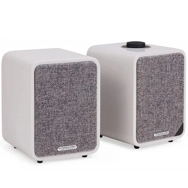Ruark Audio MR1 Mk2 Wireless Bluetooth Desktop Bookshelf Speakers - Soft Grey Lacquer