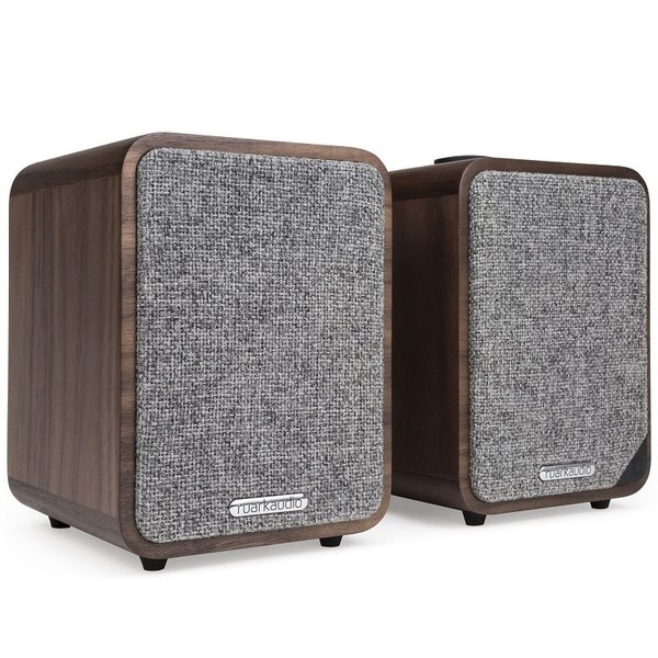 Ruark Audio MR1 Mk2 Wireless Bluetooth Desktop Bookshelf Speakers - Rich Walnut Veneer
