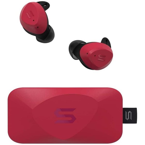 SOUL S-FIT True Wireless Bluetooth In-Ear Earphone with Mic - Red
