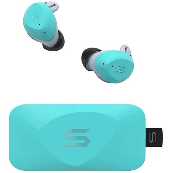 SOUL S-FIT True Wireless Bluetooth In-Ear Earphone with Mic - Teal SOUL S-FIT True Wireless Bluetooth In-Ear Earphone with Mic - Teal