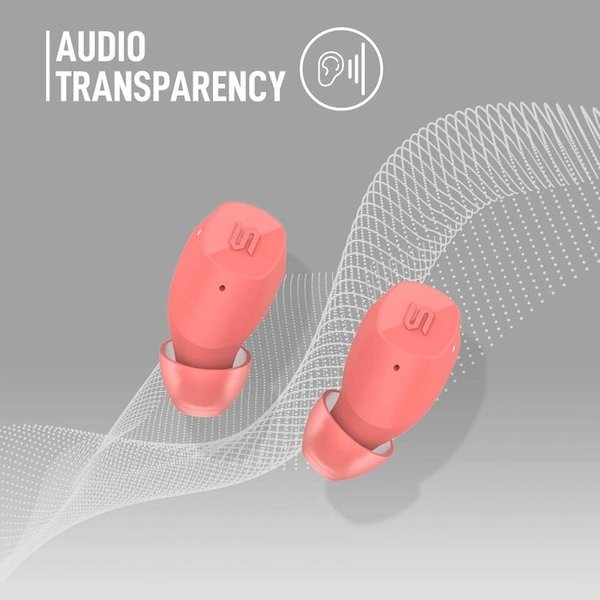 SOUL S-NANO True Wireless Bluetooth In-Ear Earphone with Mic - Peach