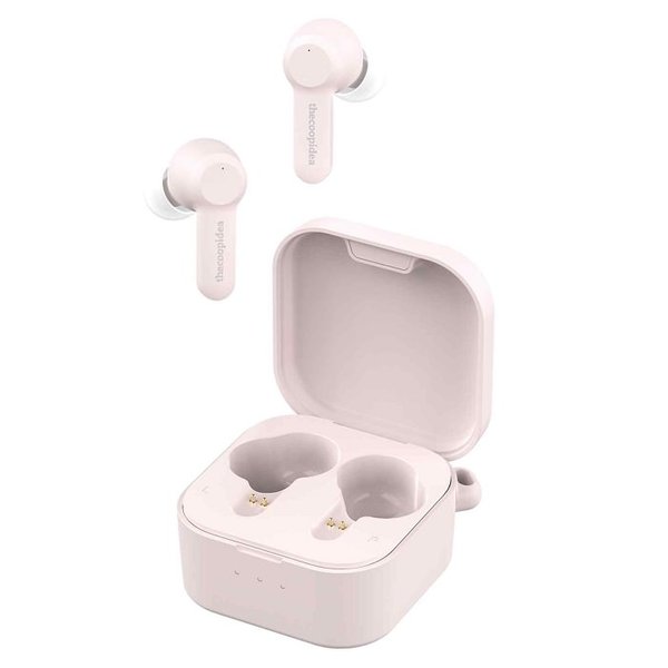 thecoopidea Beans Pro 2 True Wireless Bluetooth Noise-Cancelling In-Ear Earphone with Mic - Sakura Pink