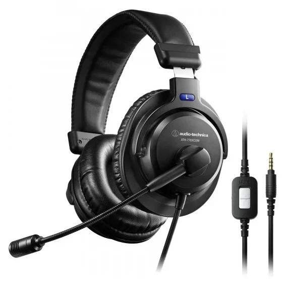 Audio-Technica ATH-770XCOM Over-Ear Headphone with Mic