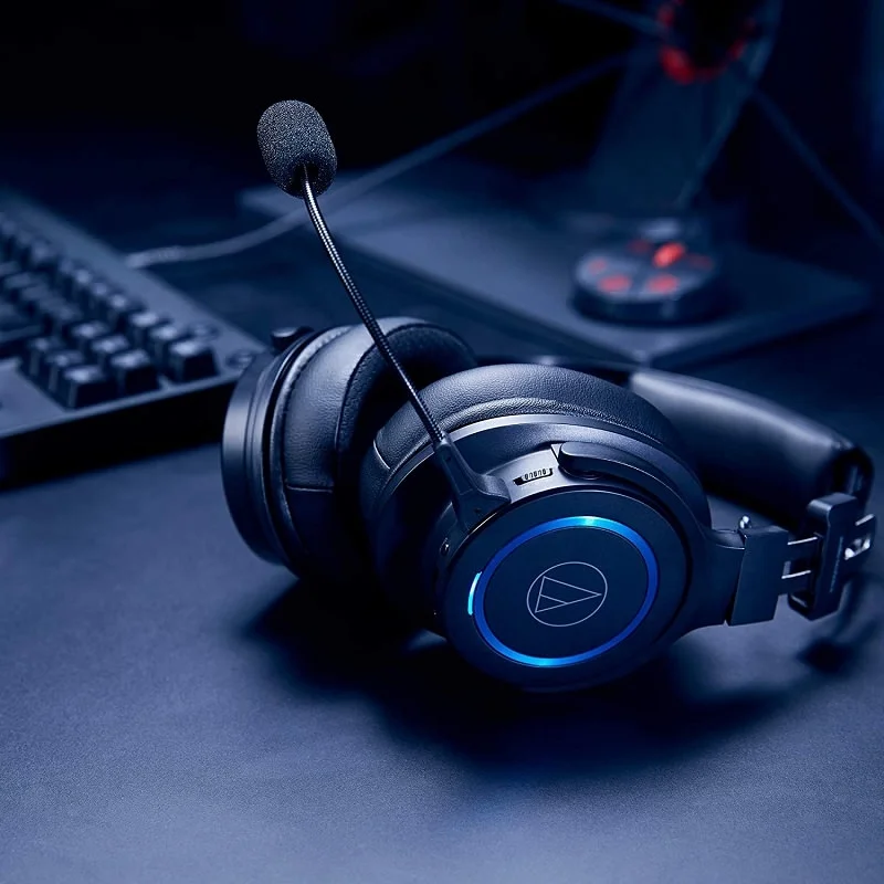 Audio-Technica ATH-G1WL Wireless 2.4GHz Over-Ear Gaming Headset with Mic