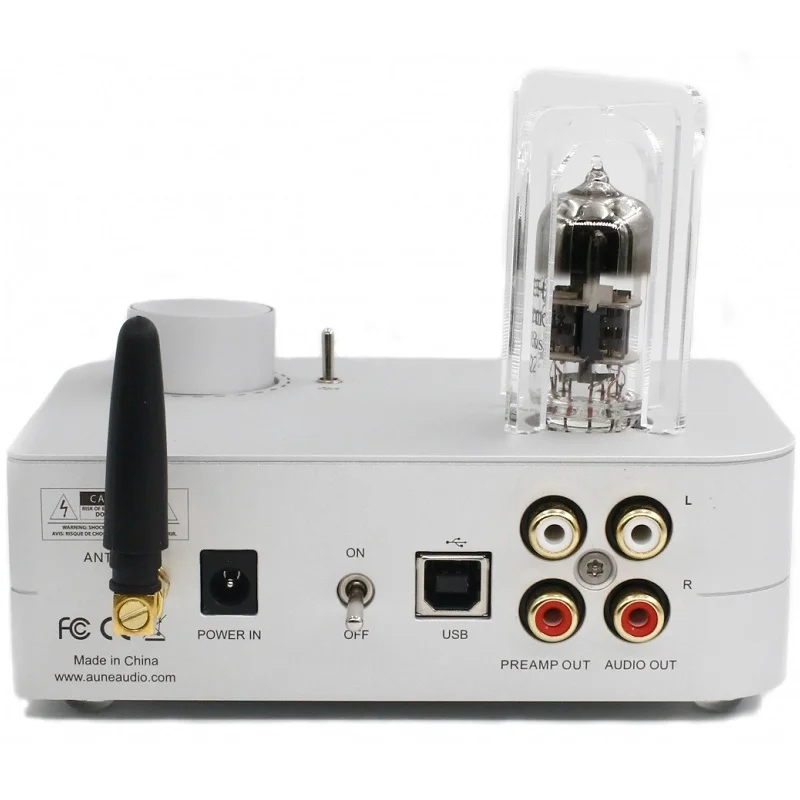 Aune T1s Desktop Tube Amplifier & USB DAC - Silver