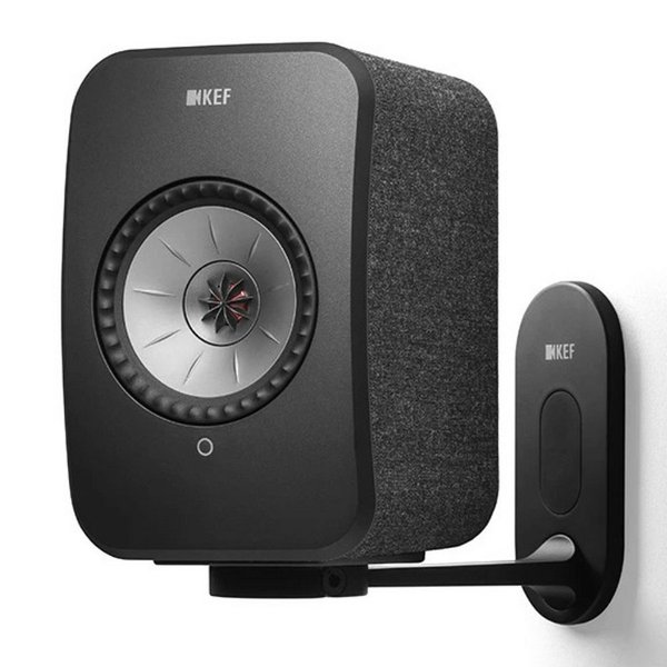KEF B1 Wall Bracket Mount for LSX Series - Black KEF B1 Wall Bracket Mount for LSX Series - Black