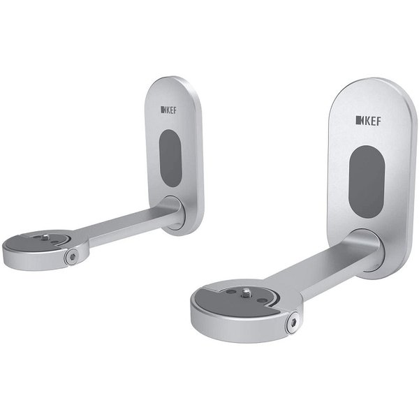KEF B1 Wall Bracket Mount for LSX Series - Silver KEF B1 Wall Bracket Mount for LSX Series - Silver