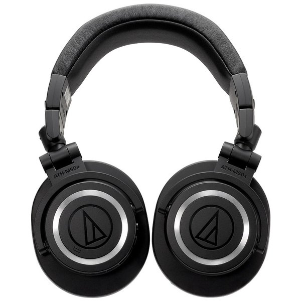 Audio-Technica ATH-M50xBT2 Wired/Wireless Bluetooth Over-Ear Headphone with Mic - Black Audio-Technica ATH-M50xBT2 Wired/Wireless Bluetooth Over-Ear Headphone with Mic - Black