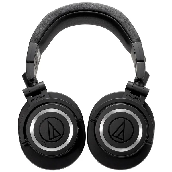 Audio-Technica ATH-M50xBT2 Wired/Wireless Bluetooth Over-Ear Headphone with Mic - Black