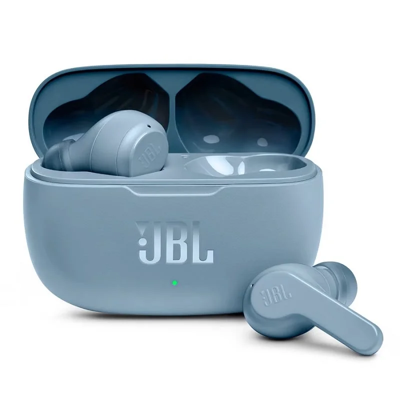 JBL Wave 200TWS True Wireless Bluetooth In-Ear Earphone with Mic - Blue