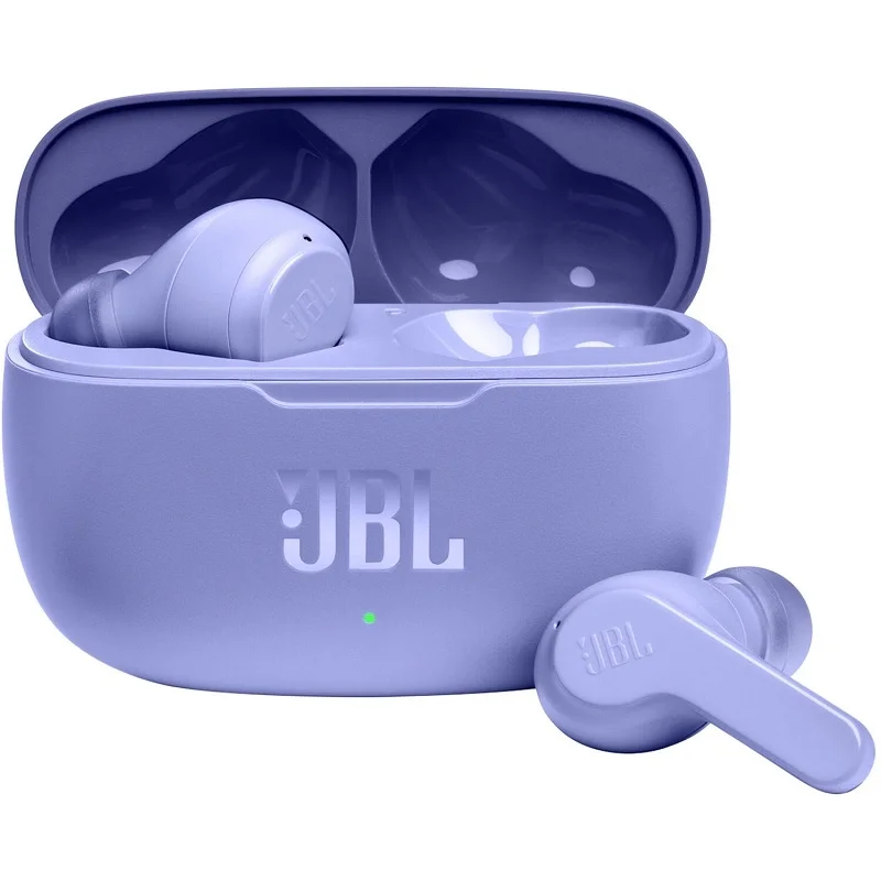 JBL Wave 200TWS True Wireless Bluetooth In-Ear Earphone with Mic - Purple