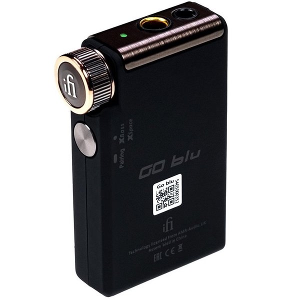iFi GO blu Wireless Bluetooth Portable Headphone Amplifier & USB DAC with Mic iFi GO blu Wireless Bluetooth Portable Headphone Amplifier & USB DAC with Mic