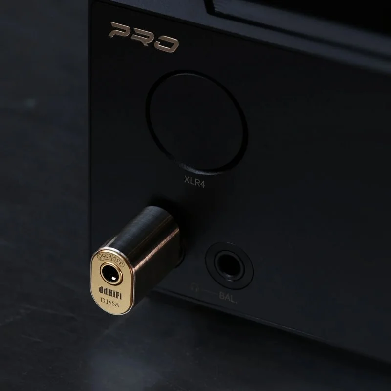 ddHiFi DJ65A 6.35mm Male to 3.5mm Female Straight Adapter