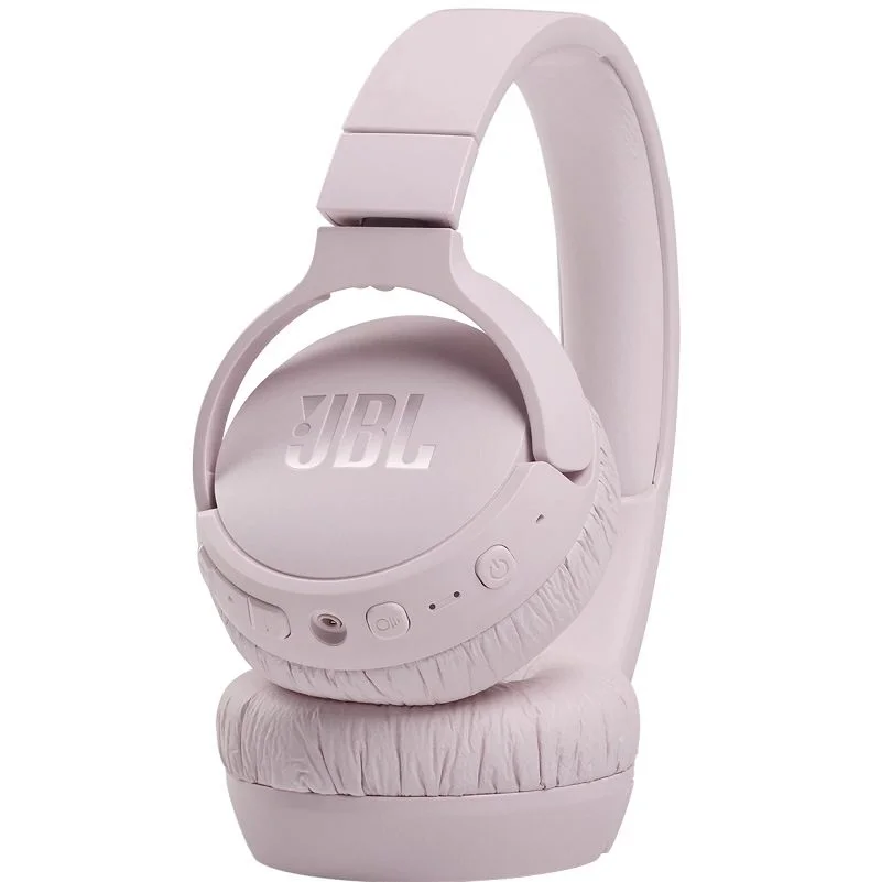 JBL Tune 660NC Wireless Bluetooth Noise-Cancelling On-Ear Headphone with Mic - Pink