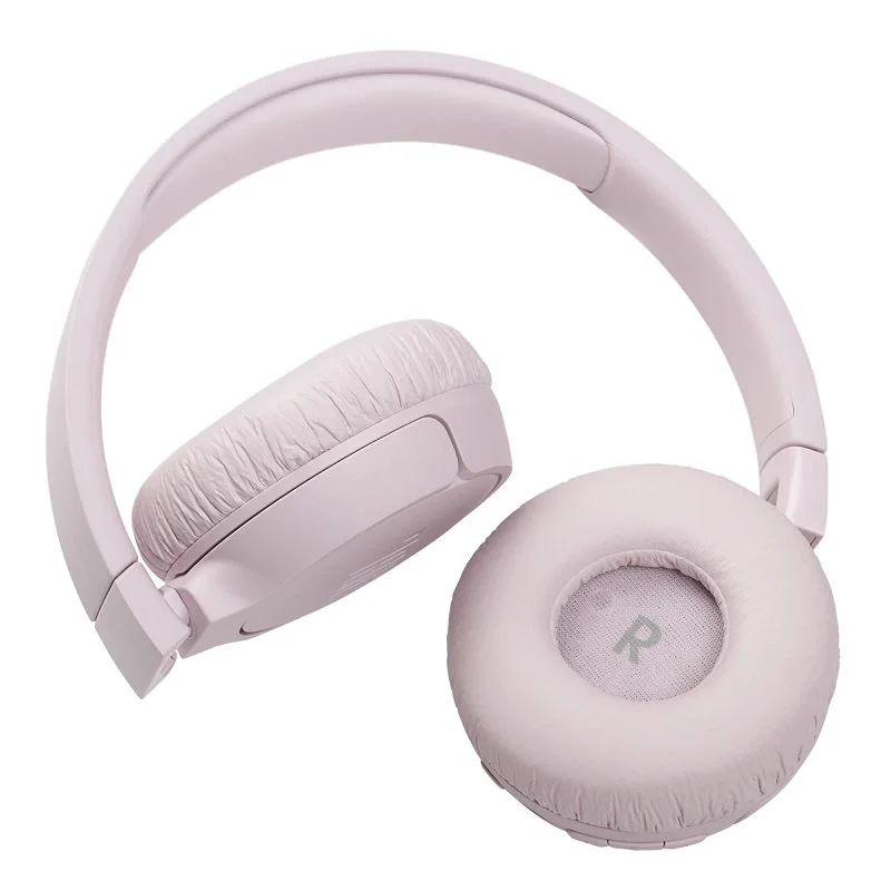 JBL Tune 660NC Wireless Bluetooth Noise-Cancelling On-Ear Headphone with Mic - Pink