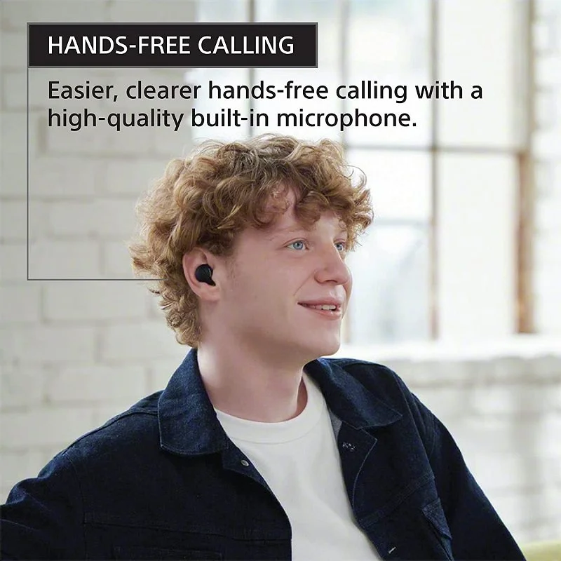 Sony WF-C500 True Wireless Bluetooth In-Ear Earphone with Mic - Black