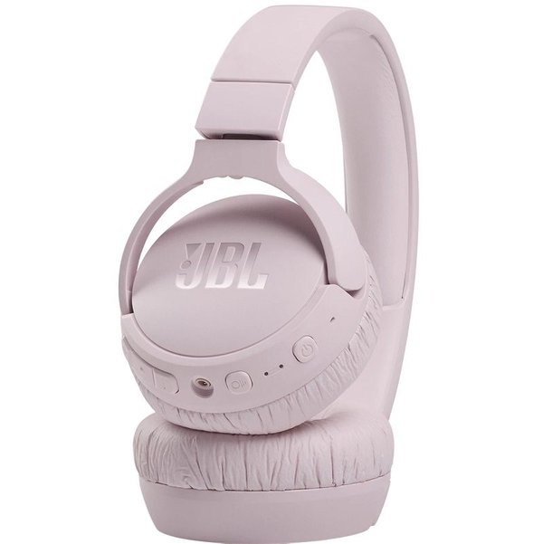 JBL Tune 660NC Wireless Bluetooth Noise-Cancelling On-Ear Headphone with Mic - Pink JBL Tune 660NC Wireless Bluetooth Noise-Cancelling On-Ear Headphone with Mic - Pink